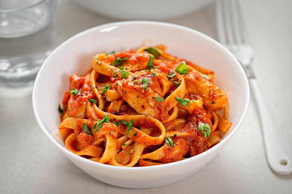 Macarrão de Crepioca, Massa