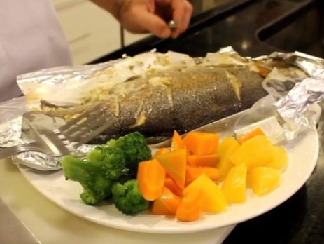 Truta recheada, PEIXE